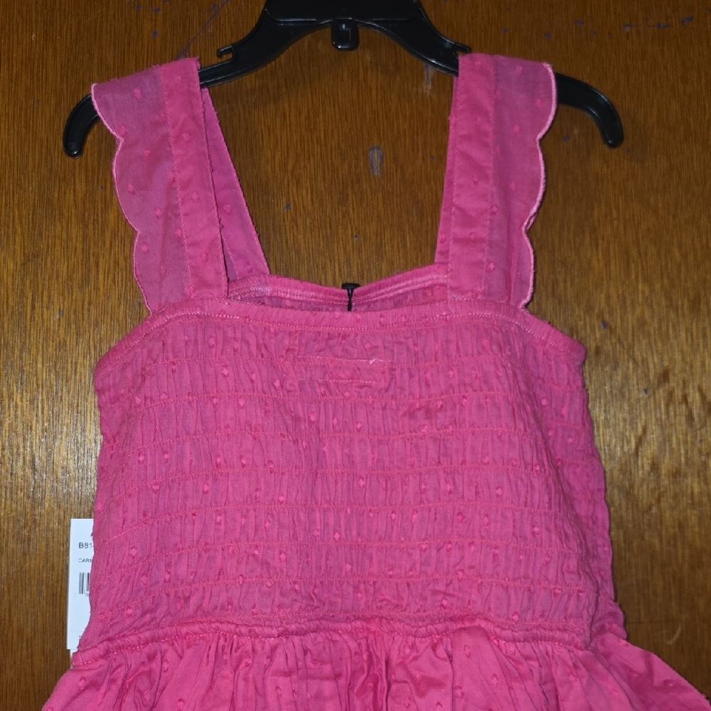 Pink Ruffled Kids One Piece - Picture 8 of 8